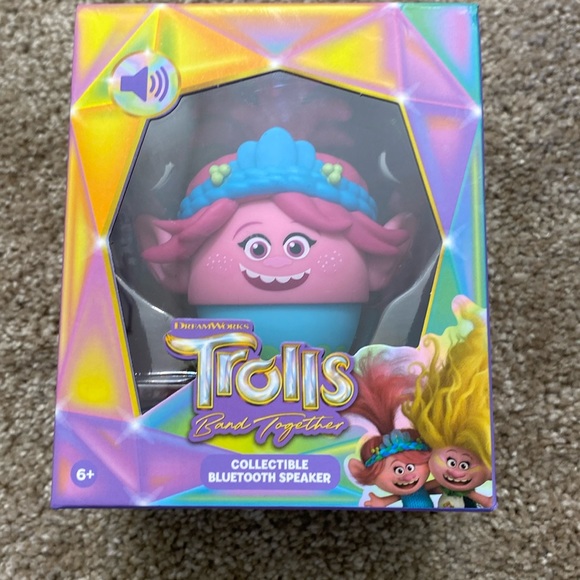🎁BLUETOOTH WIRELESS SPEAKER COLLECTABLE DREAMWORKS TROLLS BLUETOOTH SPEAKER - Picture 2 of 11